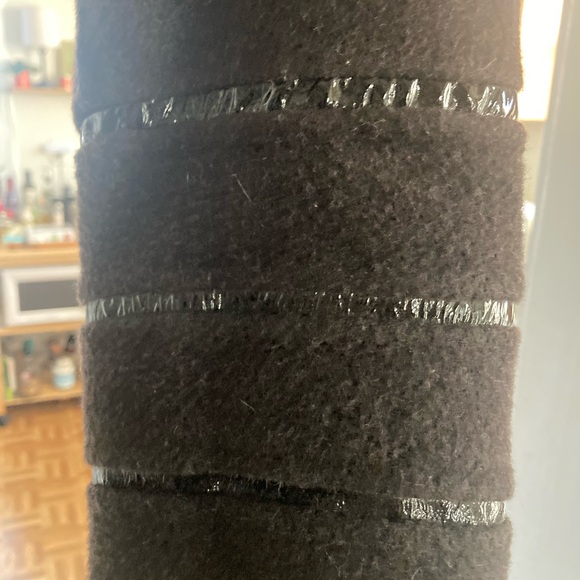 Brown Full Length Wool Coat - Picture 4 of 5